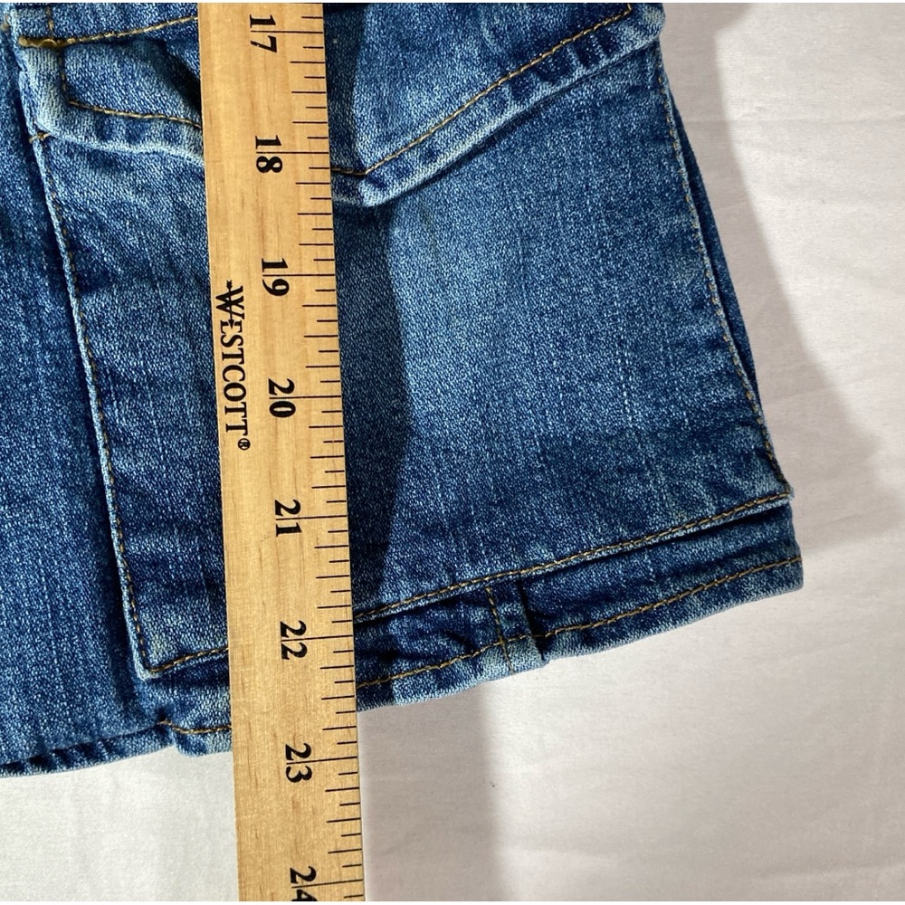 NY&CO Vintage Women's Blue Denim Blazer Jacket, Size Medium, Downtown Girl Core - Picture 9 of 10